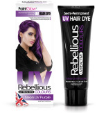 Rebellious UV-reaktiver semipermanenter Neonfarbstoff 70 ml Rebellious UV-reaktiver semipermanenter Neonfarbstoff 70 ml