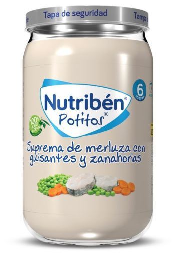 Nutrib&eacute;n Seehecht-Supreme-Eintopf mit Erbsen und Karotten 235 gr