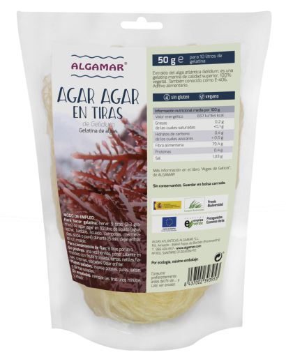 Algamar Agar-Streifen 50gr