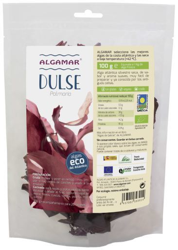 Algamar H&uuml;lsenfrucht-Algen 100 gr