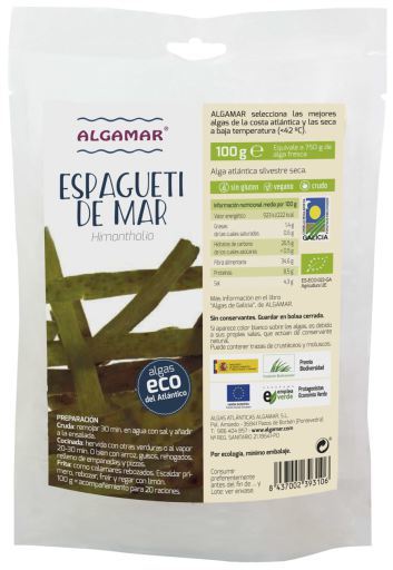 Algamar Meeresspaghetti Meeresalgen 100 gr