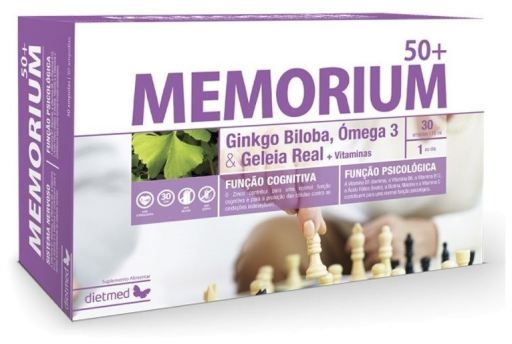 Dietmed Memorium 50+ 30 Ampullen