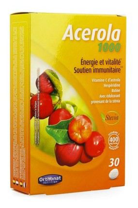 Orthonat Nutrition Acerola 1 gr 30 Tablets