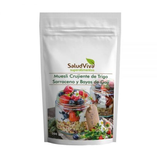 Knackiges Buchweizenm&uuml;sli Goji-Beeren 300 gr