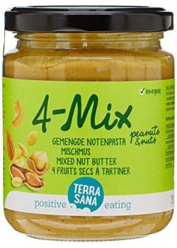 Terrasana 4Mix Nusscreme mit Erdn&uuml;ssen 250 gr