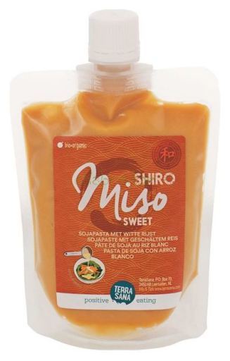 Terrasana Shiro Miso S&uuml;&szlig;e Sojabohnenpaste im Deckelbeutel