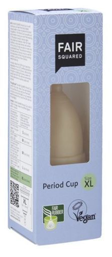 Fair Squared Natural Latex Mestrual Cup size XL 20 ml