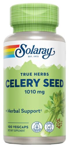 Solaray Selleriesamen 505 mg 100 pflanzliche Kapseln