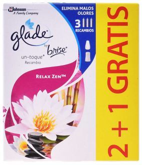 Glade One Touch Lufterfrischer Zen Relax nachf&uuml;llpackung 3 st&uuml;ck