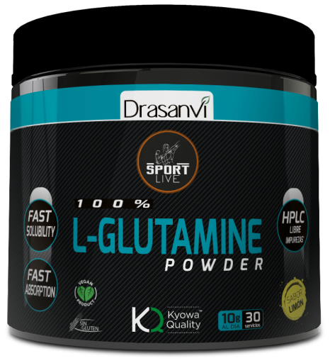 Drasanvi L-Glutamin Lemon Flavour Sport live 300 gr