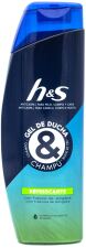 Erfrischendes Anti-Schuppen-Duschgel und Shampoo 300 ml Erfrischendes Anti-Schuppen-Duschgel und Shampoo 300 ml