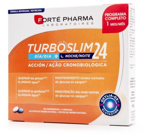 Turboslim Cronoactive 24h 56 c&aacute;psulas