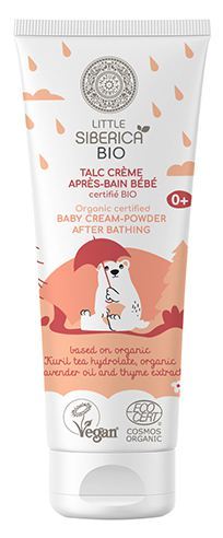 Natura Siberica Talkumpuder-Effekt After-Badecreme 75 ml
