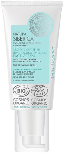 Natura Siberica Belebende Gesichts-Tages- und Nachtcreme 50 ml