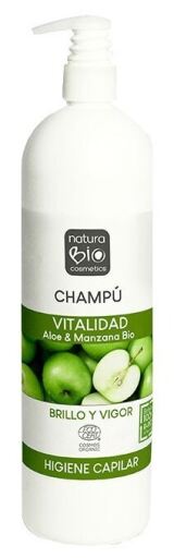 NaturaBIO Cosmetics Aloe Vera & Apfel Vitality Shampoo 740 ml