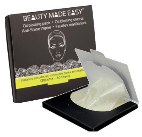 Beauty Made Easy Gr&uuml;ntee-Mattierungspapiere 80 Blatt