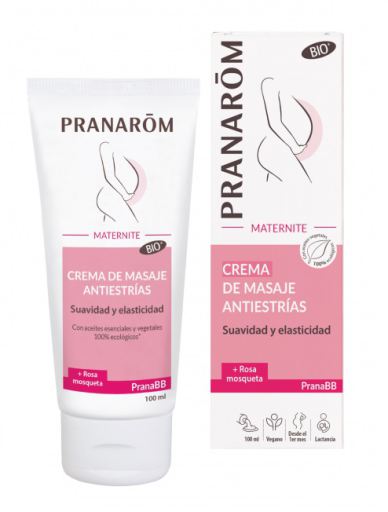 Pranarom PranaBB Bio-Massagecreme gegen Dehnungsstreifen, 100 ml