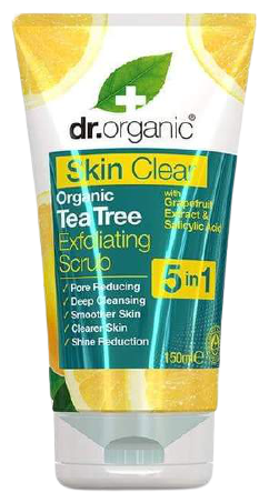 Dr. Organic Skin Clear Gesichtspeeling 150 ml