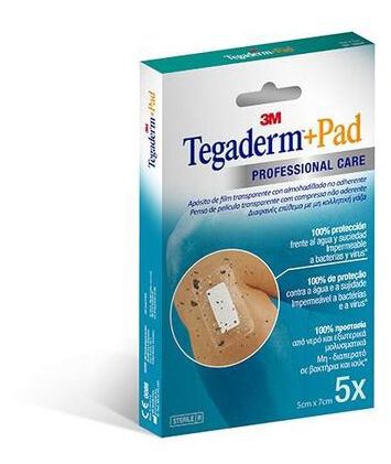 3M Tegaderm+Pad-Verb&auml;nde 5 x 7 cm, 5 Einheiten