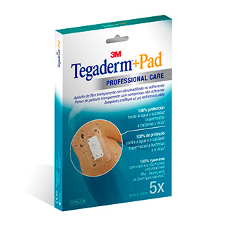 3M Tegaderm Pad Dressings 9x15 cm 5 Einheiten