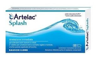Bausch Lomb Artelac Splash Trockene Augen Augentropfen 30x0,5ml