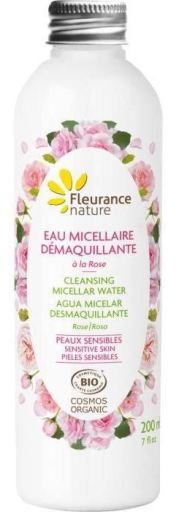 Fleurance Nature Bio Make-up Entferner Mizellenwasser mit Rose