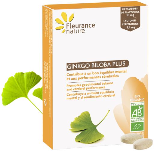 Fleurance Nature Gingo Bilboa Plus Bio 30 Tabletten