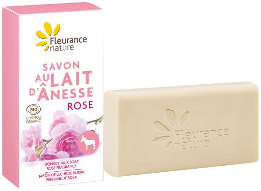 Fleurance Nature Esel Milch Seife Rose Parf&uuml;m
