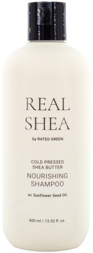 Pflegendes Shampoo mit echter Sheabutter, 400 ml