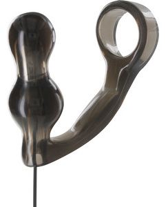Toyjoy Manpower Plug mit Penisring und transparenter Fernbedienung