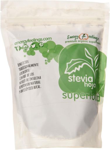 Energy Feelings Stevia-Blatt-Doypack 100 gr
