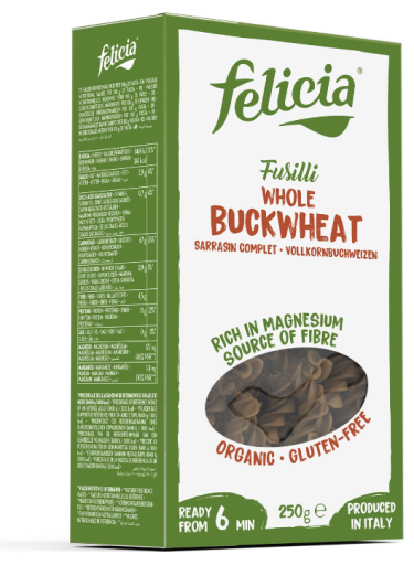 Felicia Bio Vollkorn-Saraceno-Fusilli-Nudeln 250 gr