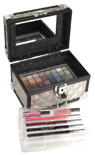Forever Medium Aluminium Makeup Case 2398