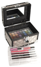 Forever Medium Aluminium Makeup Case 2398