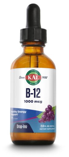 Vegetarische Vitamin-B12-Tropfen 1000 &micro;g 53 ml
