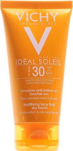 Vichy Capital Soleil Dry Touch Mattierendes Gesichtsfluid 50 ml