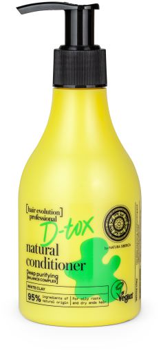 Natura Siberica Natural White Clay Conditioner D Tox Deep Cleansing 245 ml