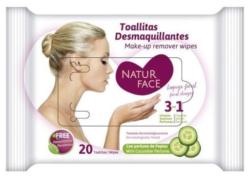 Gurken-Make-up-Entferner-T&uuml;cher 20 Einheiten