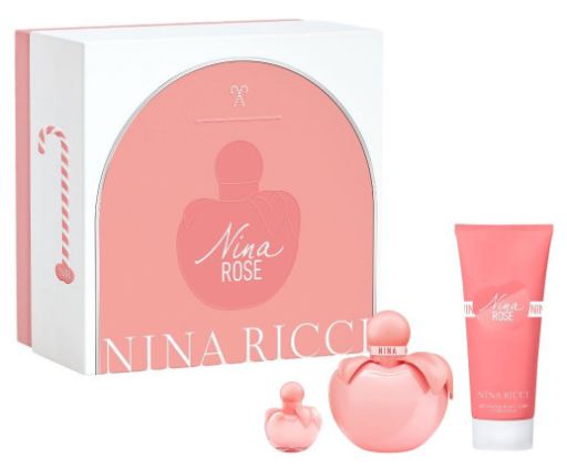 Nina Rose Eau de Toilette Box 50 ml + 2 St&uuml;ck