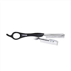 Rasiermesser Sfilzino 2 in 1 Schwarzes Messer