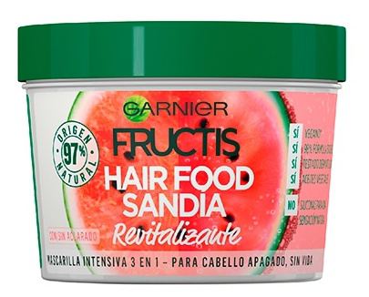 Fructis Hair Food Mask 3 in 1 Revitalisierende Wassermelone 350 ml