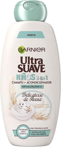 Garnier Ultrasanftes 2-in-1-Haferflocken-Shampoo f&uuml;r Kinder, 400 ml