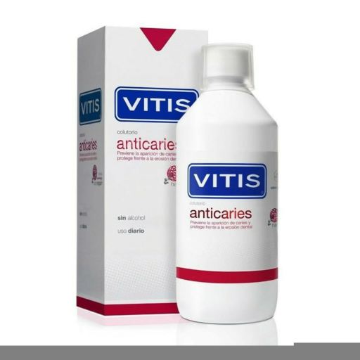 Vitis Mundsp&uuml;lung gegen Karies 500 ml
