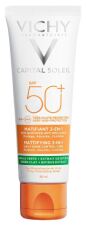 Capital Soleil Mattierender Lichtschutz 3 in 1 SPF 50+ 50 ml