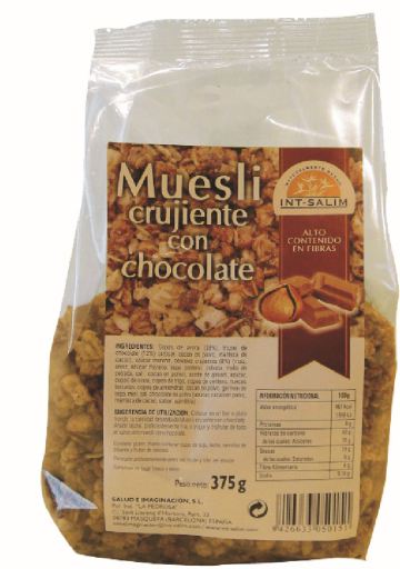 Knuspriges M&uuml;sli mit Schokolade 375 gr