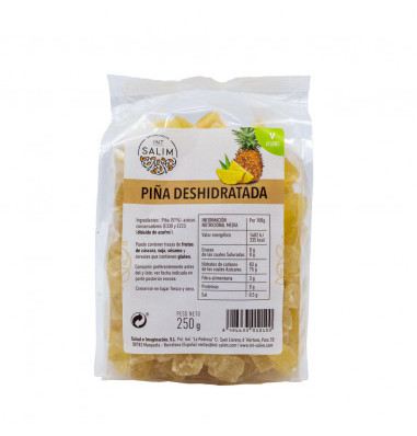 Dehydrierte Ananas 250 gr