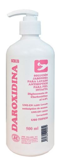 Daroxidina Scrub Chlorhex Seifenl&ouml;sung 500 cc
