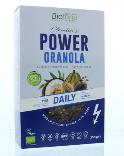 Biotona Power Granola t&auml;glich 250 gr