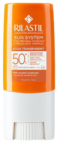 Rilastil Sun System SPF 50+ Transparenter Stick 8,5 gr
