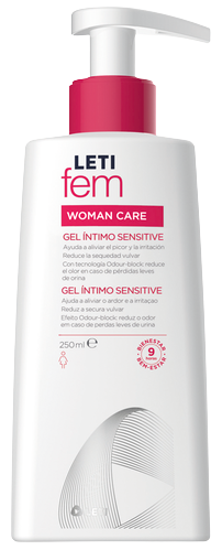 Leti Fem Sensitive Intimpflegegel 250 ml